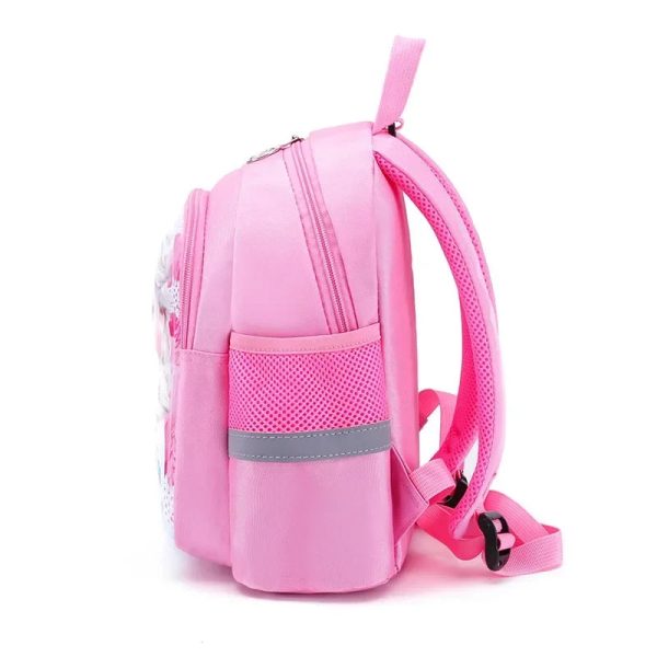 New Cartoon Elsa Kindergarten School Bag - Fashion Frozen 2 Backpack for Boys and Girls, Kids Travel Luggage Bag - Image 4
